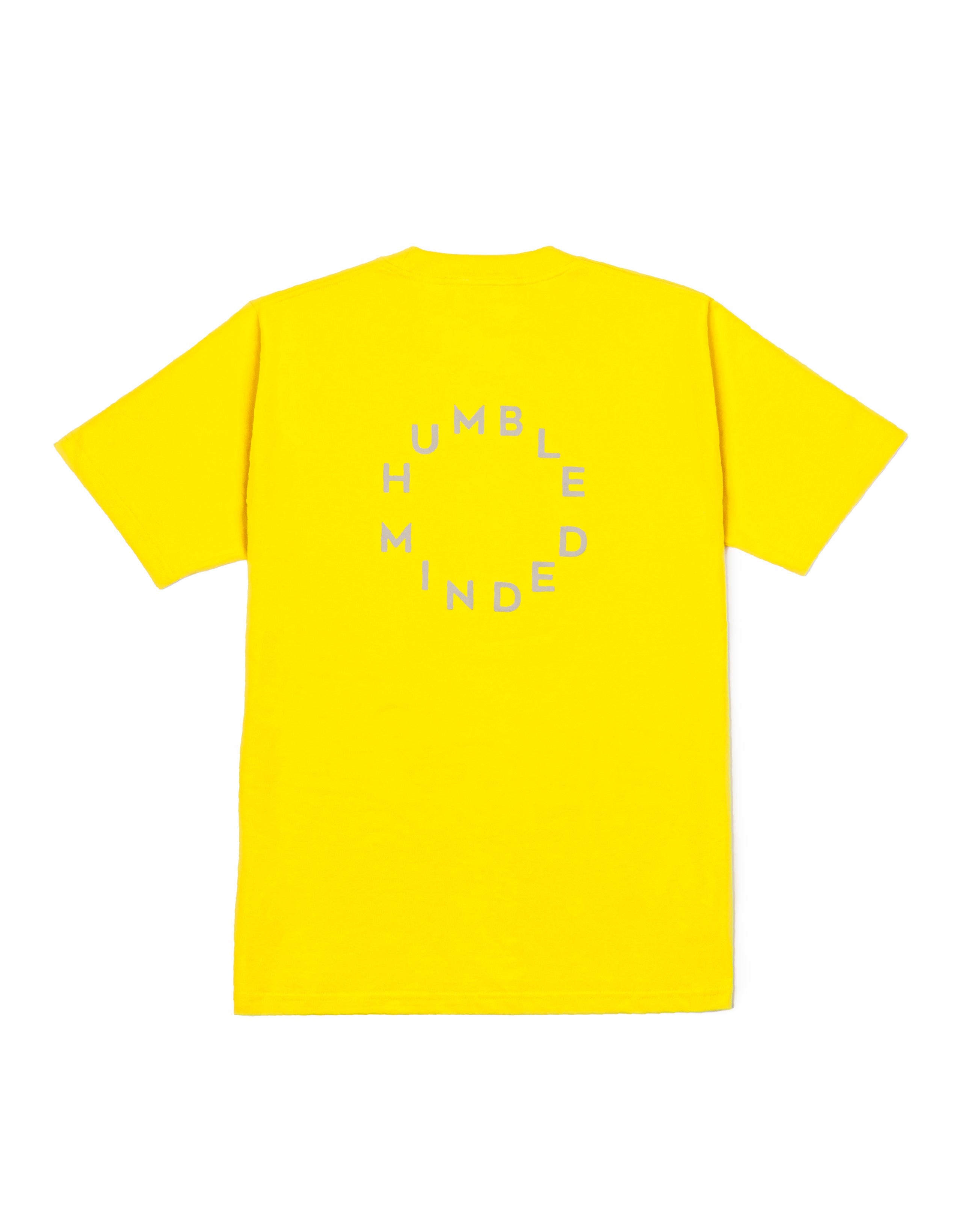 The Round Logo Print T-Shirt Yellow